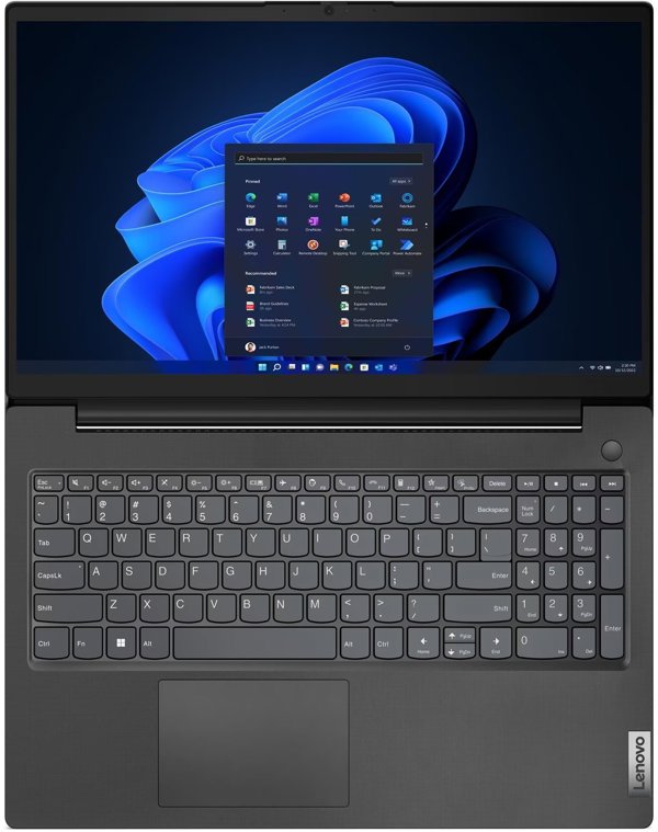 Lenovo V15 G4 AMN AMD Ryzen™ 3 7320U Laptop 39,6 cm (15.6") Full HD 8 GB LPDDR5-SDRAM 256 GB SSD Wi-Fi 5 (802.11ac) Αγγλικά Μαύρο