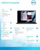 Laptop Dell Pro 14 Essential PV14250 W11P C7-150U|16GB|1TB|Intel Graph|FgrPr|WLAN+BT|14.0 FHD+|BcklKb|4C|65W|3YPS Carbon Black ( Dell