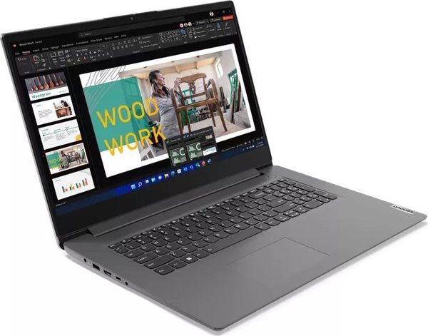 Lenovo V17 G4 Laptop, Intel Core i7, 8GB RAM, 512GB SSD, Windows 11 Pro, 17.3" Οθόνη, Γκρι