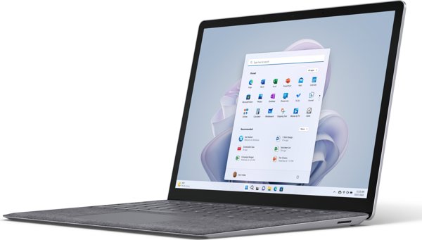 Φορητός Υπολογιστής Microsoft Microsoft Surface Laptop 5 13,5" i5/16GB/256GB W10Pro πλατινένιος