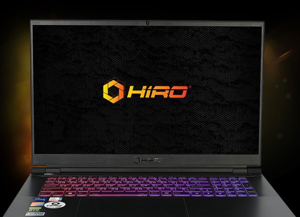 Φορητός υπολογιστής gaming HIRO Y750 17,3'', 144Hz, i7 13620H, RTX 5050 8GB, 16GB RAM, 512GB SSD M.2, W11H