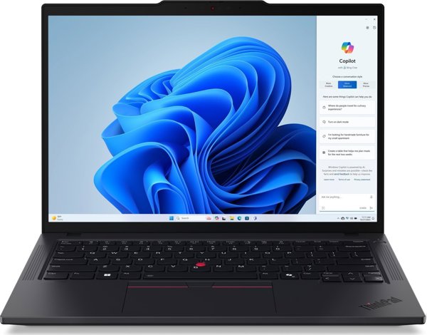 Lenovo ThinkPad T14 G5 | Μαύρο | 14 " | IPS | WUXGA | 1920 x 1200 pixels | Αντιθαμβωτική | AMD Ryzen 7 PRO | 8840U | 32 GB | SO-DIMM DDR5 | Χωρητικότητα μονάδας στερεάς κατάστασης 1000 GB | AMD Radeon 780M Graphics | Windows 11 Pro | 802.11ax | Έκδοση Blu