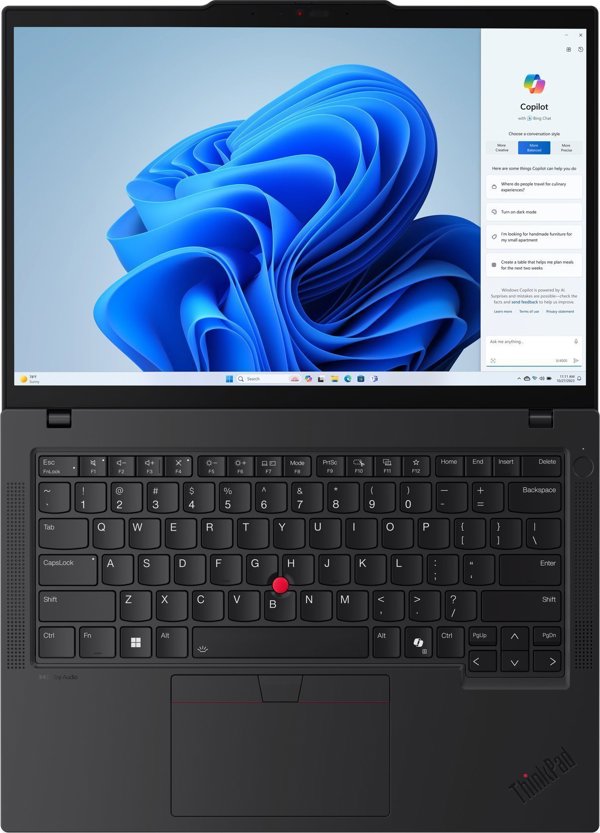 Lenovo ThinkPad T14 G5 | Μαύρο | 14 " | IPS | WUXGA | 1920 x 1200 pixels | Αντιθαμβωτική | AMD Ryzen 7 PRO | 8840U | 32 GB | SO-DIMM DDR5 | Χωρητικότητα μονάδας στερεάς κατάστασης 1000 GB | AMD Radeon 780M Graphics | Windows 11 Pro | 802.11ax | Έκδοση Blu