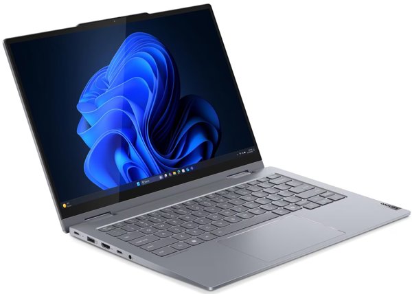 Lenovo ThinkBook 14 2-in-1 G5 | Luna Grey | 14 " | IPS | Οθόνη αφής | WUXGA | 1920 x 1200 pixels | Intel Core U5 | 225U | 16 GB | SO-DIMM DDR5 | Χωρητικότητα SSD 512 GB | Intel Graphics | Windows 11 Pro | 802.11ax | Έκδοση Bluetooth 5.3 | Πληκτρολόγιο