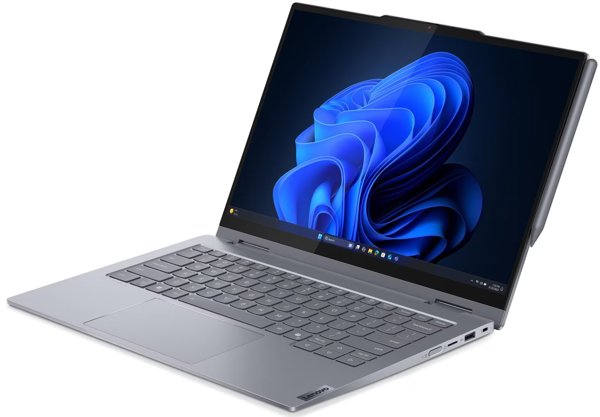 Lenovo ThinkBook 14 2-in-1 G5 | Luna Grey | 14 " | IPS | Οθόνη αφής | WUXGA | 1920 x 1200 pixels | Intel Core U5 | 225U | 16 GB | SO-DIMM DDR5 | Χωρητικότητα SSD 512 GB | Intel Graphics | Windows 11 Pro | 802.11ax | Έκδοση Bluetooth 5.3 | Πληκτρολόγιο