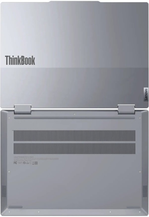 Lenovo ThinkBook 14 2-in-1 G5 | Luna Grey | 14 " | IPS | Οθόνη αφής | WUXGA | 1920 x 1200 pixels | Intel Core U5 | 225U | 16 GB | SO-DIMM DDR5 | Χωρητικότητα SSD 512 GB | Intel Graphics | Windows 11 Pro | 802.11ax | Έκδοση Bluetooth 5.3 | Πληκτρολόγιο
