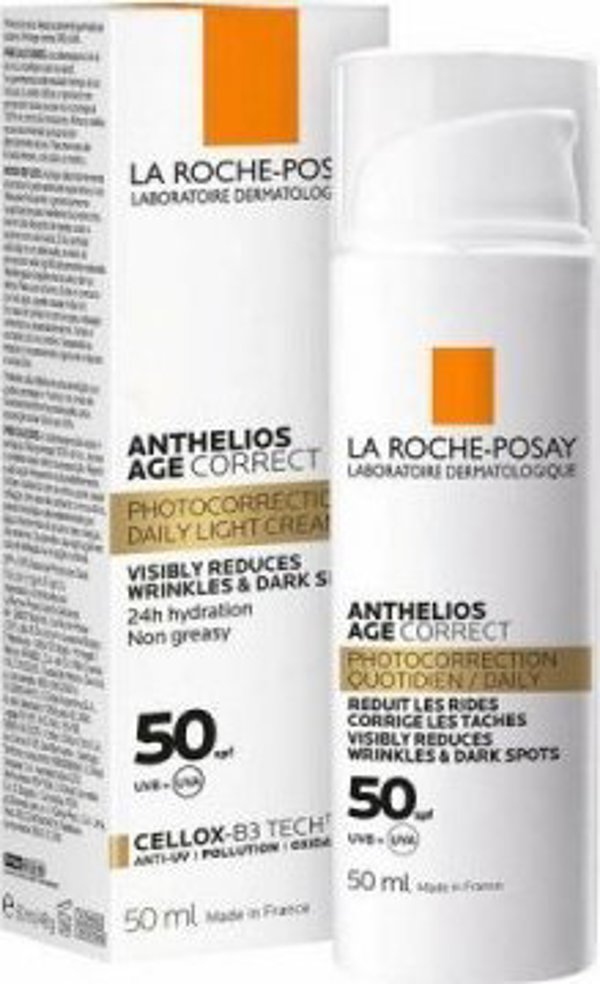 Αντηλιακή Κρέμα Προσώπου La Roche-Posay Anthelios Age Correct SPF 50 (50 ml)