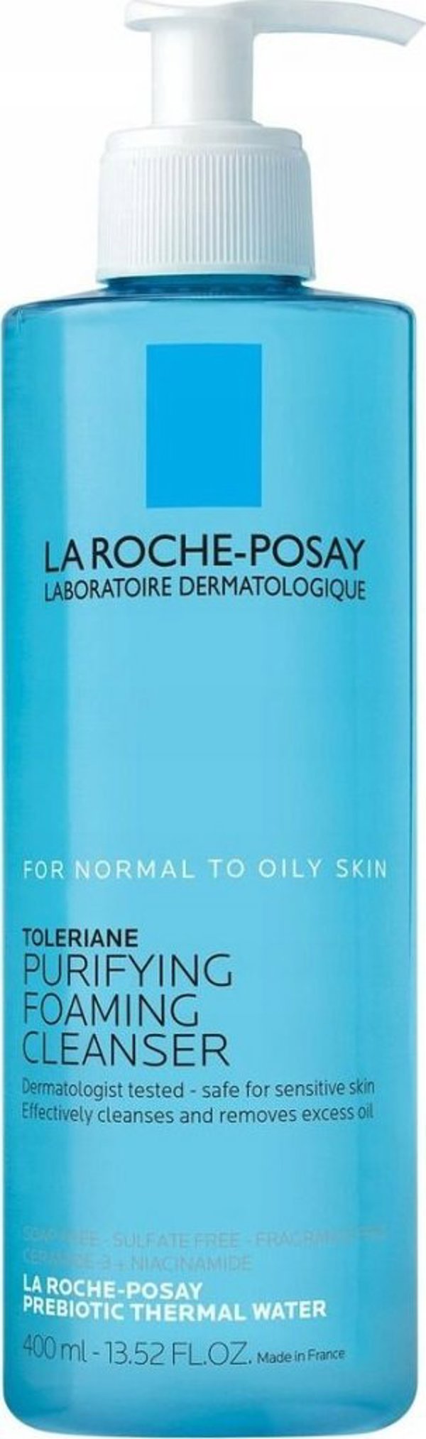 La Roche-Posay Toleriane Purifying Foaming Cleanser Καθαριστικό Τζελ Προσώπου 400ml