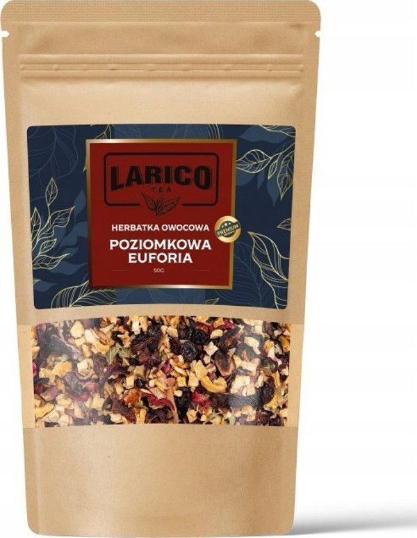 Larico Herbata owocowa LARICO Poziomkowa Euforia, 50g