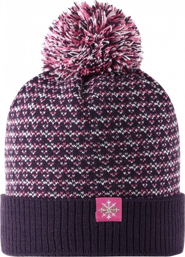 Lassie by Reima LASSIE Beanie Rebeca Dark plum 728783-4951-46/48