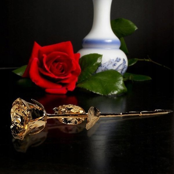 Lassig Φυσικό Επιχρυσωμένο Τριαντάφυλλο - 24K GOLDEN ROSE DELUXE