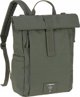 Lassig Green Label Rolltop Up Backpack Olive πράσινο