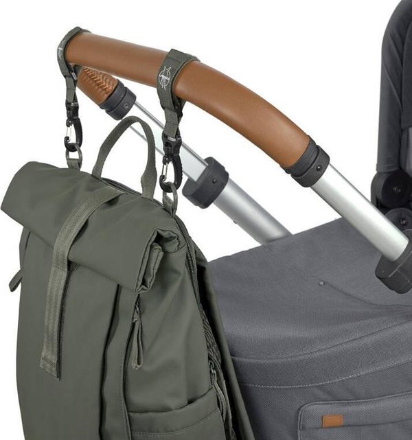Lassig Green Label Rolltop Up Backpack Olive πράσινο