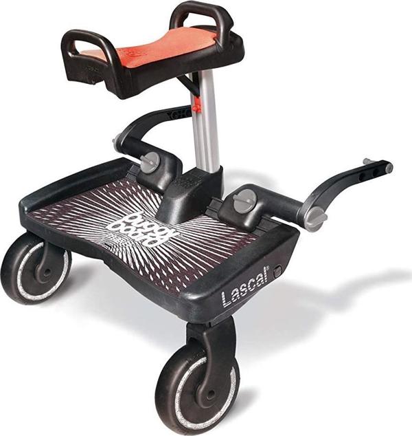 Lascal LAS Σετ BuggyBoard MAXI+ Μαύρο/Κόκκινο