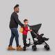 Lascal LAS Σετ BuggyBoard MAXI+ Μαύρο/Κόκκινο