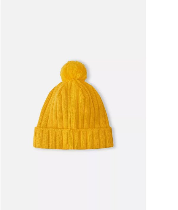 Lassie by Reima LASSIE beanie HAYDI, yellow, 54/56 cm, 7300015A-2150