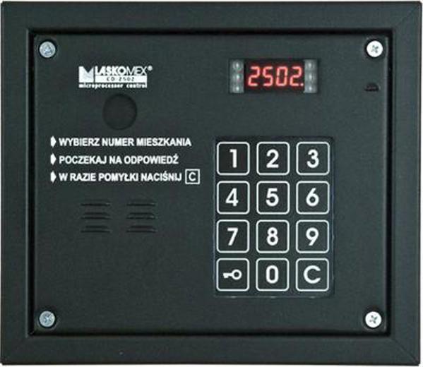 Laskomex CP-2503R Ενδοεπικοινωνία Ήχου με RFID Reader Μαύρο