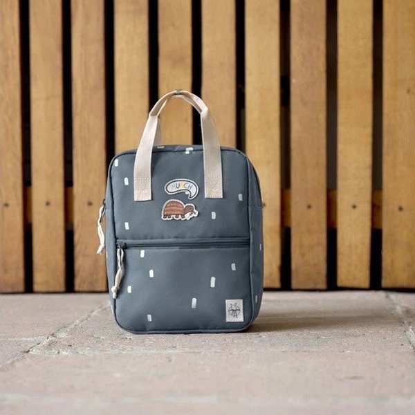Σακίδιο Lassig Mini Square Happy Prints Navy