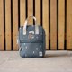 Σακίδιο Lassig Mini Square Happy Prints Navy