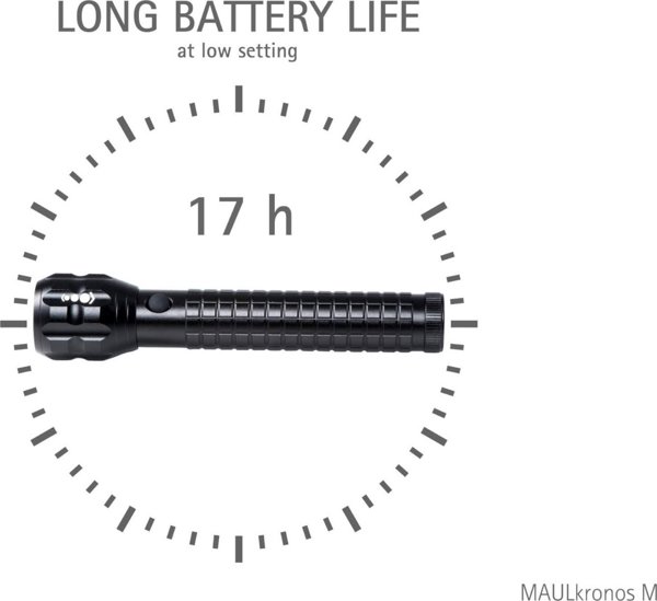 Φακός Maul MAUL LED Taschenlampe Kronos M 21cm 5W, έως 236m
