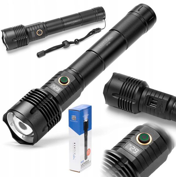 Φακός Χειρός Montis MT160 6000mAh Επαναφορτιζόμενος