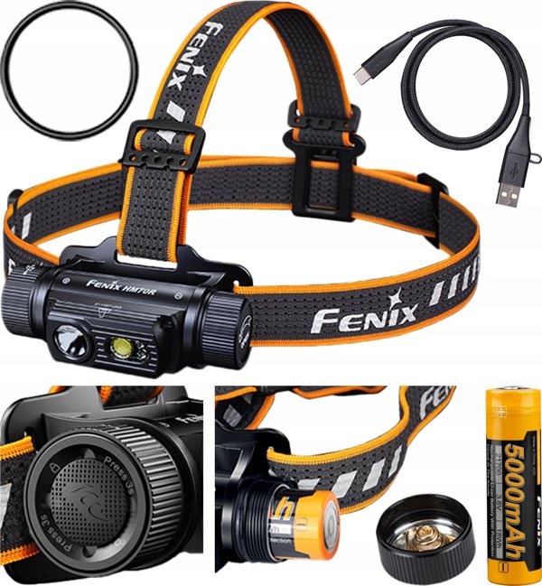 Προβολέας Fenix ​​Φακός LED Fenix ​​HM70R - προβολέας 13811398 6942870307909