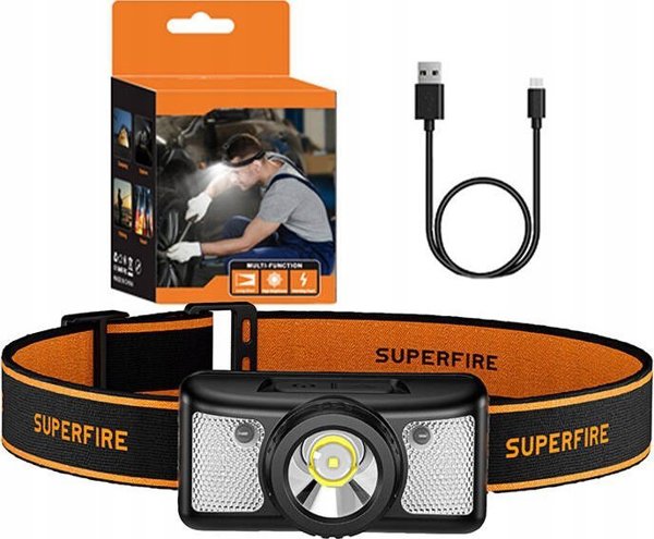 Φακός Superfire Φακός κεφαλής Superfire HL91-X