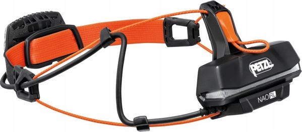 Προβολέας Petzl Petzl NAO RL, Φακός κεφαλής, Μαύρο, Πορτοκαλί, Κουμπιά, IPX4, Επίπεδο μπαταρίας, CE 13235995 3342540838215