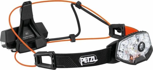 Προβολέας Petzl Petzl NAO RL, Φακός κεφαλής, Μαύρο, Πορτοκαλί, Κουμπιά, IPX4, Επίπεδο μπαταρίας, CE 13235995 3342540838215