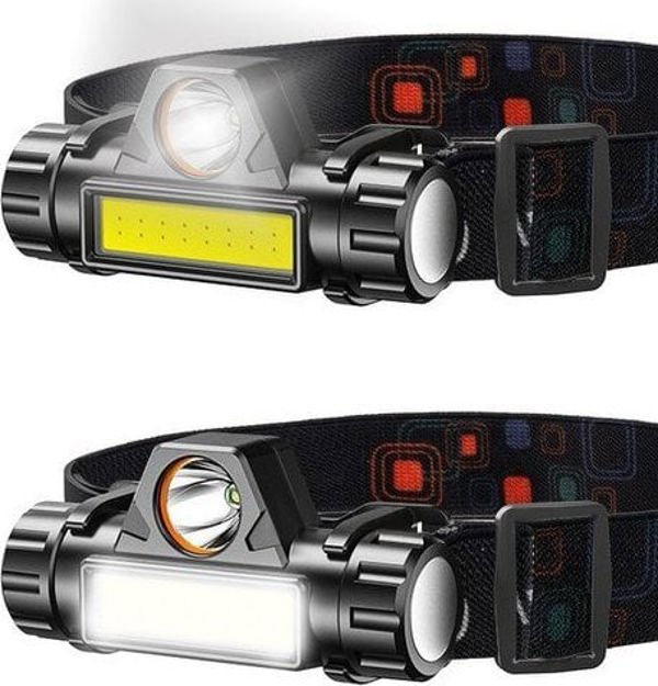 Φακός κεφαλής Trizand Φακός κεφαλής LED USB L18371