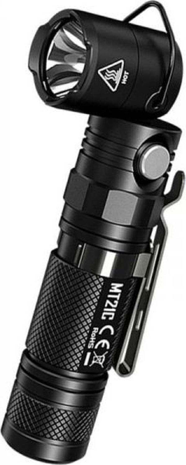 Nitecore Φακός LED MT21C 1000 Lumens, Τακτικός, Μαύρος