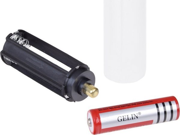 Ισχυρός φακός Jokomisiada LED επαναφορτιζόμενος USB αδιάβροχος SP0799