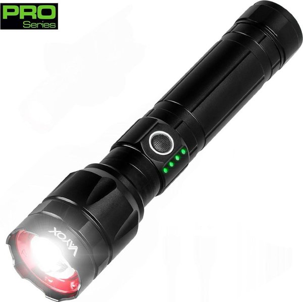 Latarka Vayox Latarka taktyczna 30W 1060lm 18cm Pro Series VA0108 Vayox