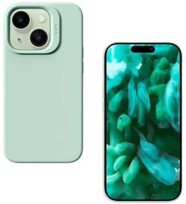 LAUT HUEX Slim Cover Magsafe Mint, for Apple iPhone 15 Plus, L_IP23C_HX_MT