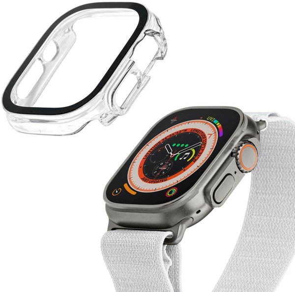 Προστατευτικό Οθόνης LAUT Shield για Apple Watch 44mm, Clear Glass/PC