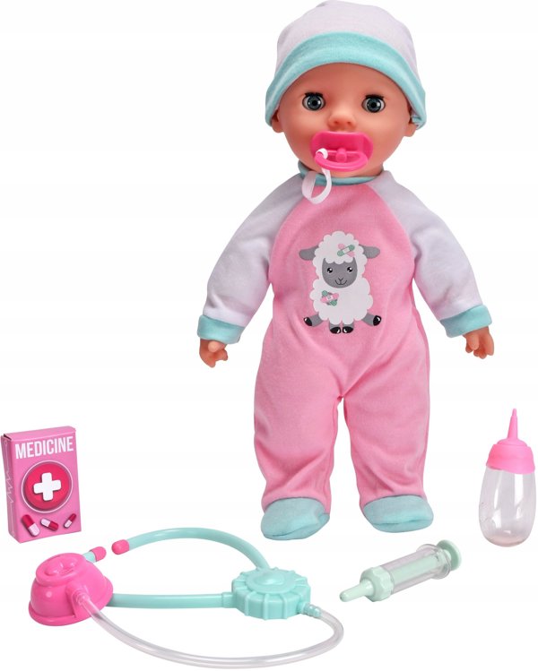 Simba Κούκλα Laura Μικρός Ασθενής 30cm, Κωδικός 514-0520