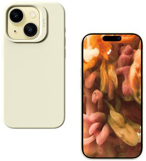 LAUT HUEX Slim Cover Yellow, fur Apple iPhone 15 Plus, L_IP23C_HX_Y