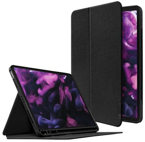 LAUT Prestige Folio Case Black, for Apple iPad Pro 12.9 inch (4th-6th gen)