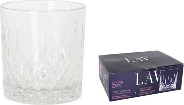 Σετ Ποτήρια Lav Odin, 6 Τεμάχια, 330ml