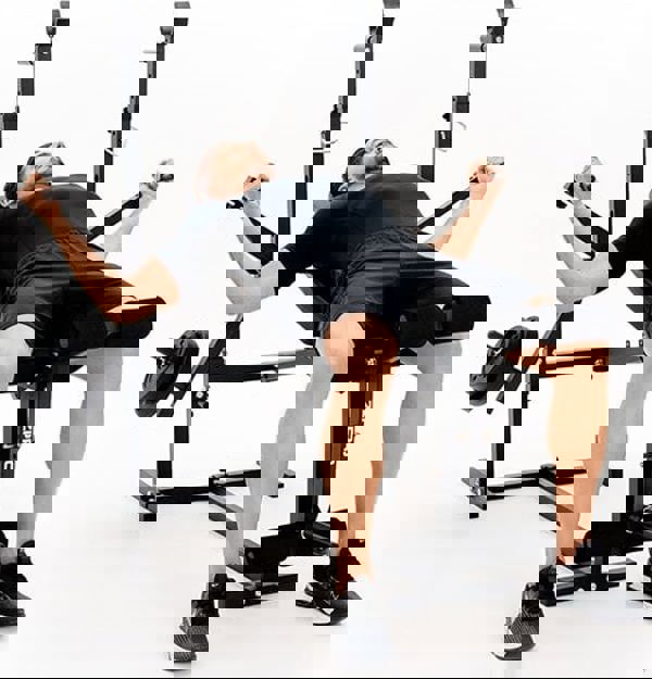 Πάγκος με υποστήριξη για μπάρα, προσευχητάρι, πρέσα ποδιών και πρέσα για εκτάσεις Zipro Ripped