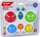 LeanToys Σιλικόνη Πίνακας Πολύχρωμη Πεταλούδα Pop It Εκπαιδευτικό