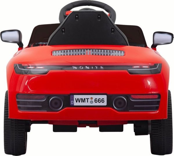 Lean Cars Αυτοκίνητο με Μπαταρία WMT-666 Κόκκινο