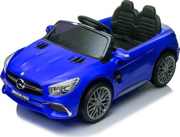 Lean Cars Αυτοκίνητο με Μπαταρία Mercedes SL65 S Μπλε Βαμμένο LCD
