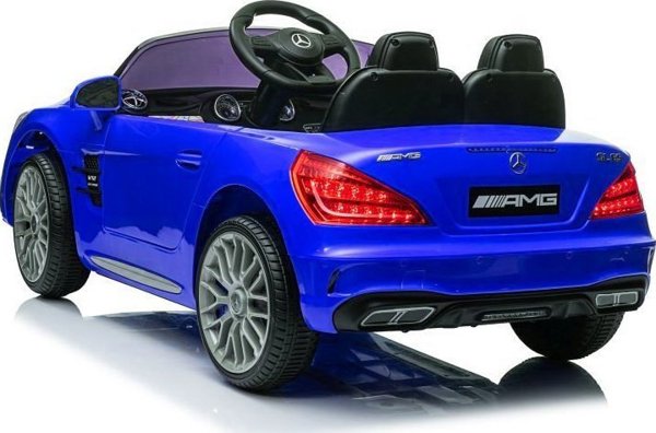 Lean Cars Αυτοκίνητο με Μπαταρία Mercedes SL65 S Μπλε Βαμμένο LCD