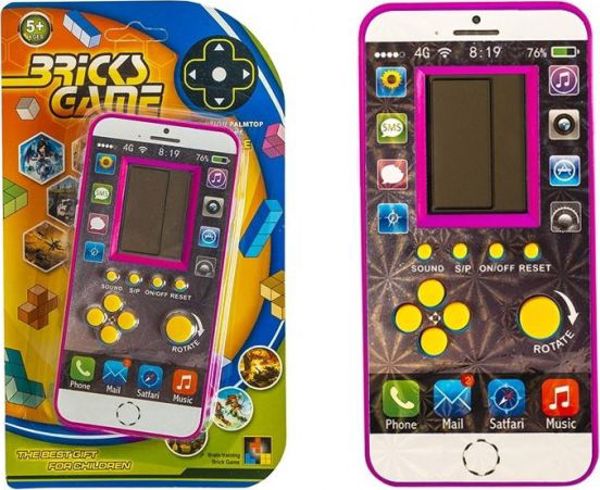 Lean Sport Ηλεκτρονικό Παιχνίδι Tetris Κινητό Ροζ