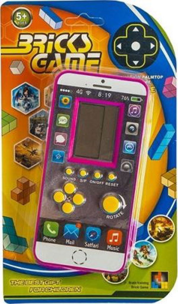 Lean Sport Ηλεκτρονικό Παιχνίδι Tetris Κινητό Ροζ