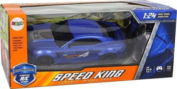 LeanToys Αθλητικό αυτοκίνητο 1:24 τηλεκατευθυνόμενο μπλε