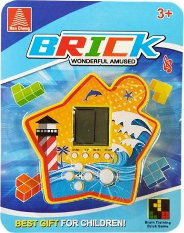 Ηλεκτρονικό Παιχνίδι Τσέπης Brick Tetris Lean Sport