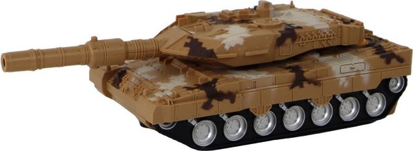 LeanToys Τανκ RC Τηλεκατευθυνόμενο 27 MHz Κίτρινο