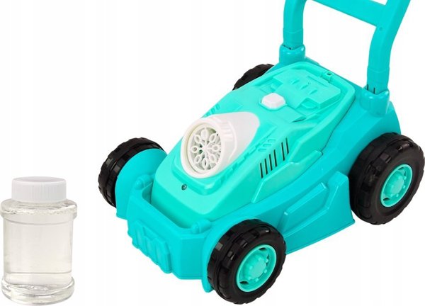 LeanToys Μηχανή Φυσαλίδων Σαπουνιού με Χλοοκοπτικό Ποδηλατάκι Πράσινο
